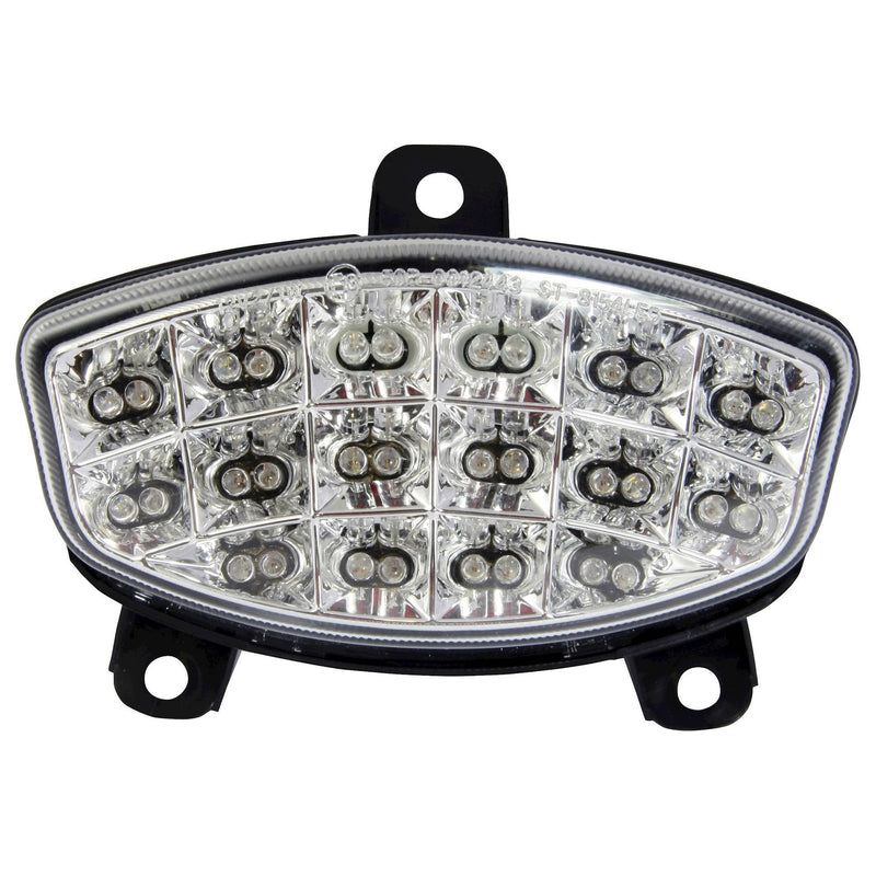 Bike It LED Rear Tail Light With Clear Lens And Integral Indicators -