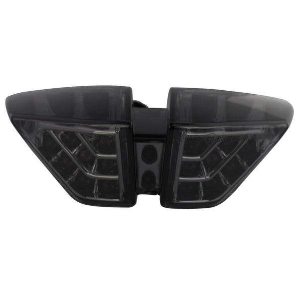 Bike It LED Rear Tail Light With Cool Grey Lens - #M103