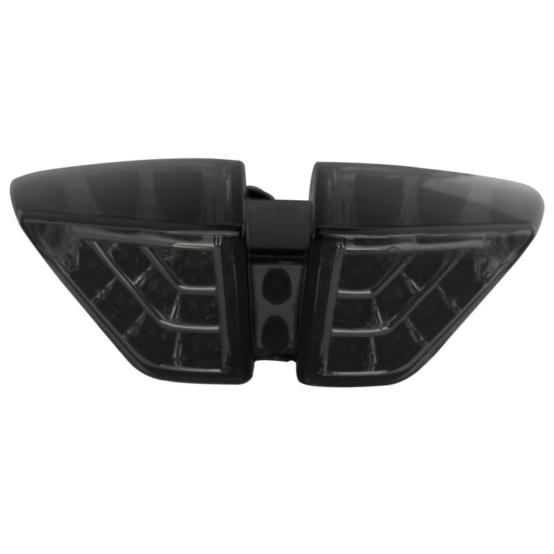 Bike It LED Rear Tail Light With Cool Grey Lens -