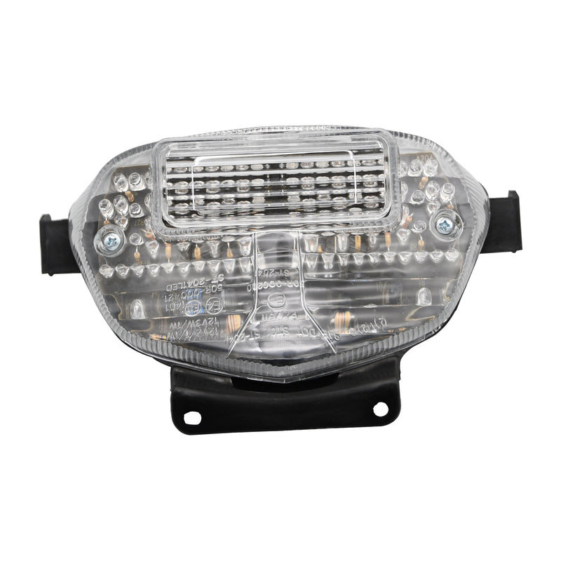 Bike It LED Rear Tail Light With Clear Lens And Integral Indicators -