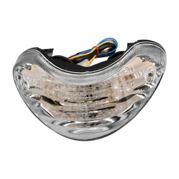 Bike It LED Rear Tail Light With Clear Lens And Integral Indicators - #S015