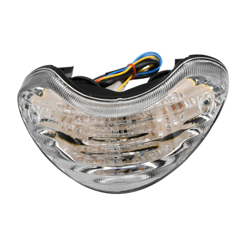 Bike It LED Rear Tail Light With Clear Lens And Integral Indicators -