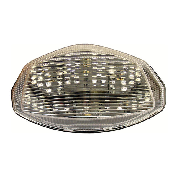 Bike It LED Rear Tail Light With Clear Lens And Integral Indicators - #S017