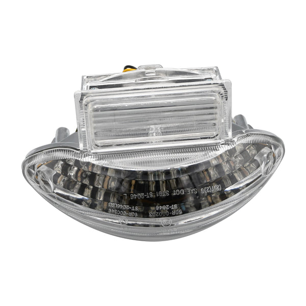 Bike It LED Rear Tail Light With Clear Lens And Integral Indicators - #S018