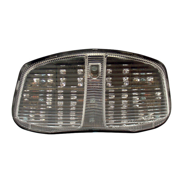 Bike It LED Rear Tail Light With Clear Lens And Integral Indicators - #S047