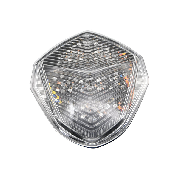 Bike It LED Rear Tail Light With Clear Lens And Integral Indicators - #S050