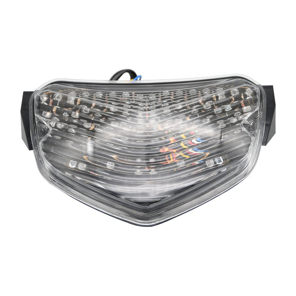 Bike It LED Rear Tail Light With Clear Lens And Integral Indicators - #S060