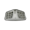 Bike It LED Rear Tail Light With Clear Lens And Integral Indicators - #S069