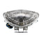 Bike It LED Rear Tail Light With Clear Lens And Integral Indicators - #S071