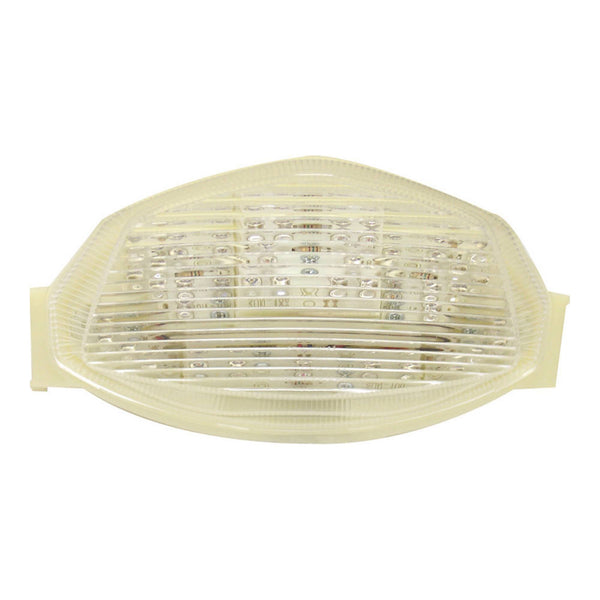 Bike It LED Rear Tail Light With Clear Lens And Integral Indicators - #S082