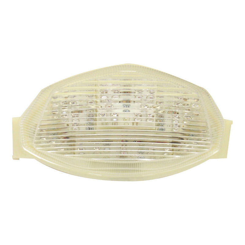 Bike It LED Rear Tail Light With Clear Lens And Integral Indicators -