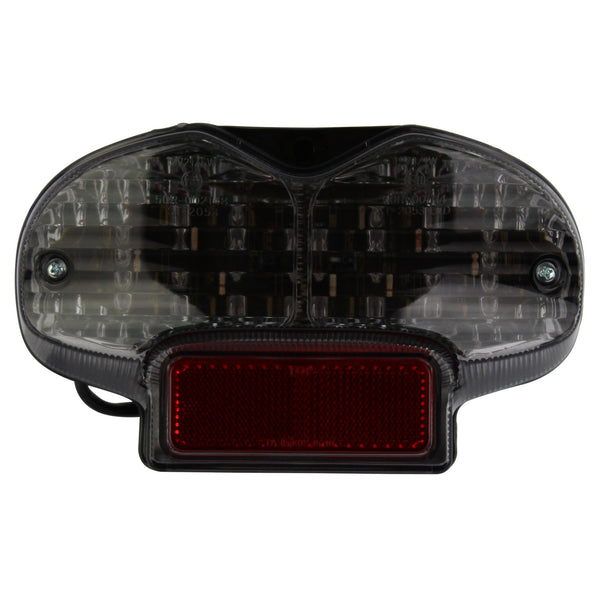 Bike It LED Rear Tail Light With Cool Grey Lens - #S137