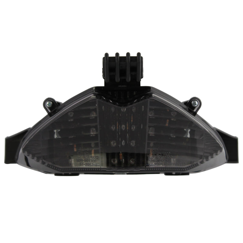 Bike It LED Rear Tail Light With Cool Grey Lens -
