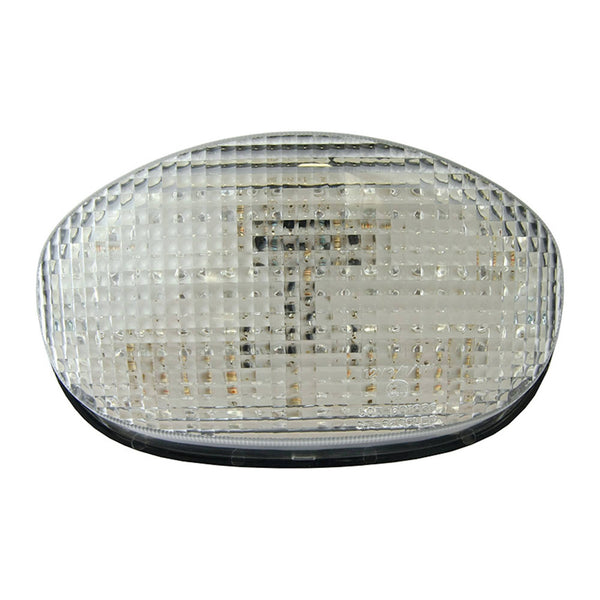 Bike It LED Rear Tail Light With Clear Lens And Integral Indicators - #T045