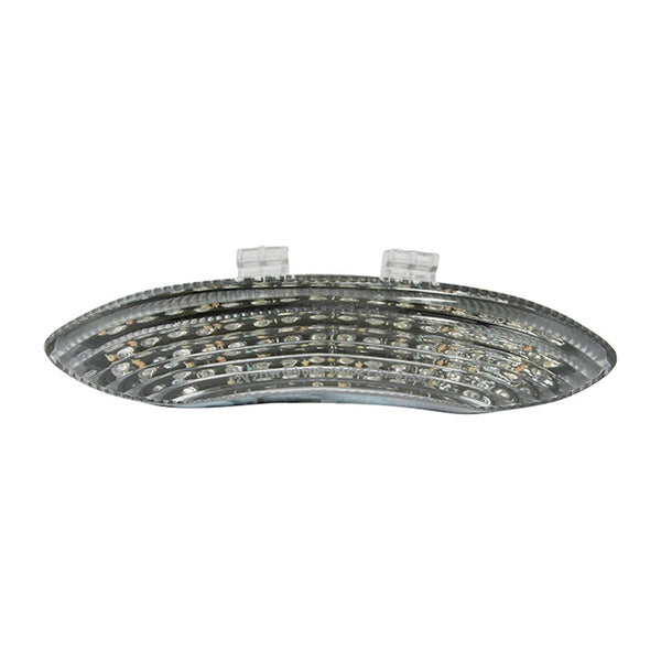 Bike It LED Rear Tail Light With Clear Lens And Integral Indicators - #T097