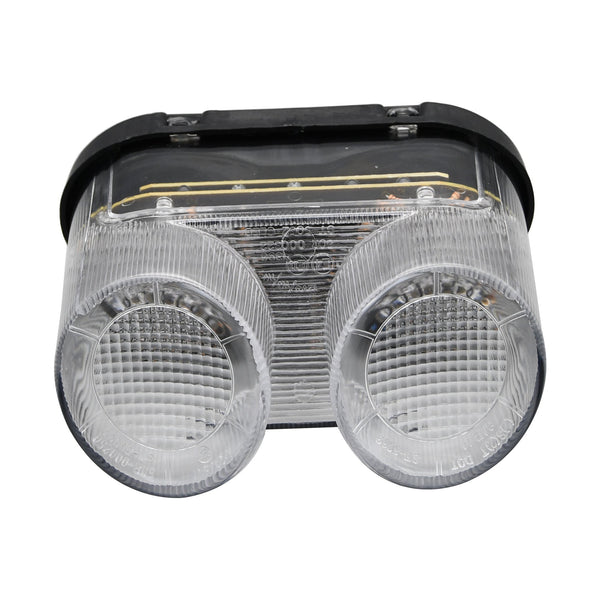 Bike It LED Rear Tail Light With Clear Lens And Integral Indicators - #Y016