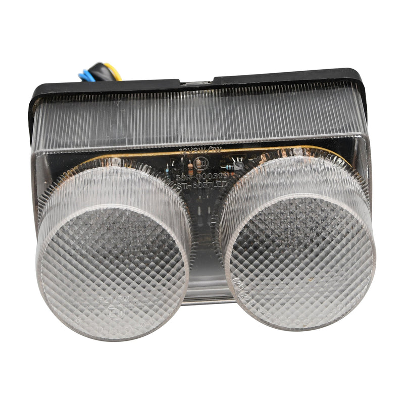 Bike It LED Rear Tail Light With Clear Lens And Integral Indicators -