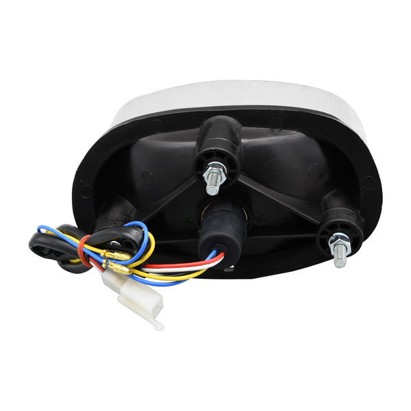 Bike It LED Rear Tail Light With Clear Lens And Integral Indicators - #Y021