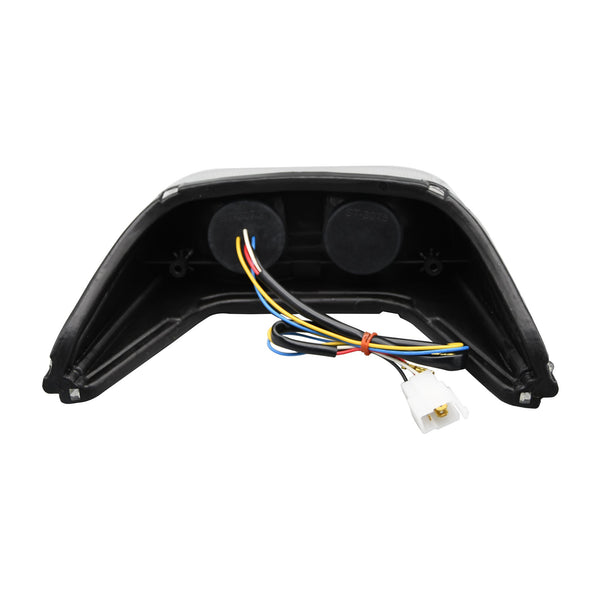 Bike It LED Rear Tail Light With Clear Lens And Integral Indicators - #Y022