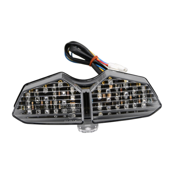 Bike It LED Rear Tail Light With Clear Lens And Integral Indicators - #Y055