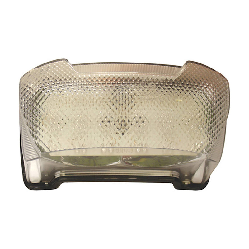 Bike It LED Rear Tail Light With Clear Lens And Integral Indicators -