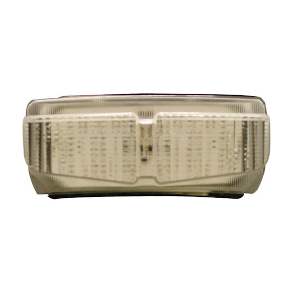 Bike It LED Rear Tail Light With Clear Lens And Integral Indicators - #Y078