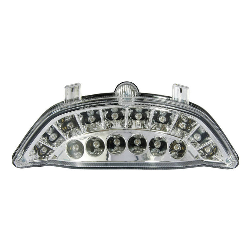 Bike It LED Rear Tail Light With Clear Lens And Integral Indicators -