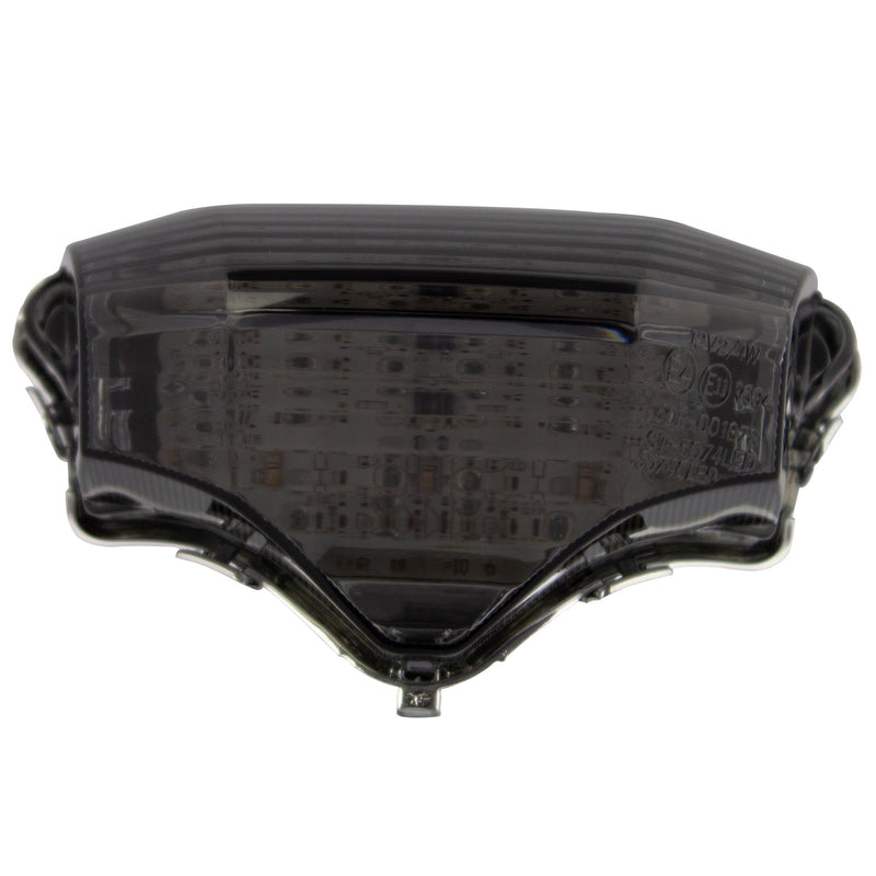 Bike It LED Rear Tail Light With Cool Grey Lens -
