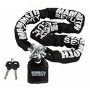 Mammoth Lock And Chain 10mm x 1200mm Chain / Closed Shackle Lock
