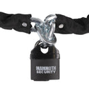 Mammoth Motorcycle Lock & Chain 1.8M 10mm Square Motorbike Padlock & Security Chain