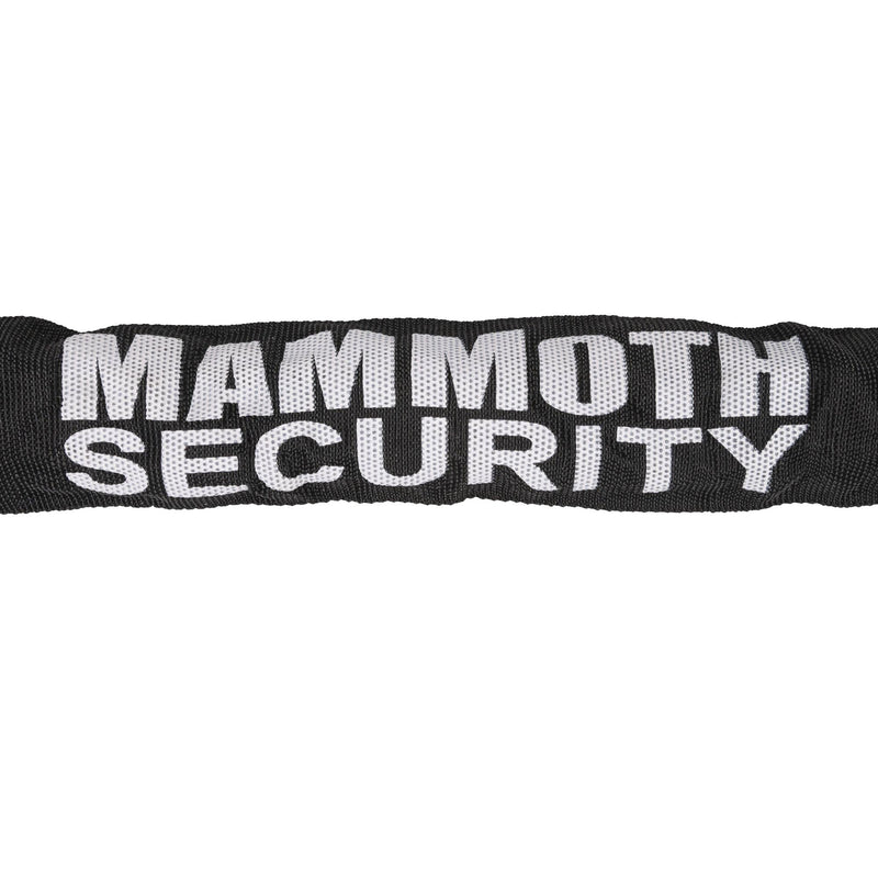 Mammoth Motorcycle Lock & Chain 1.8M 10mm Square Motorbike Padlock & Security Chain