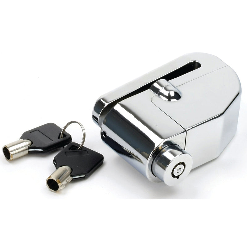 Mammoth Chrome Alarmed Disc Lock With 6mm Pin