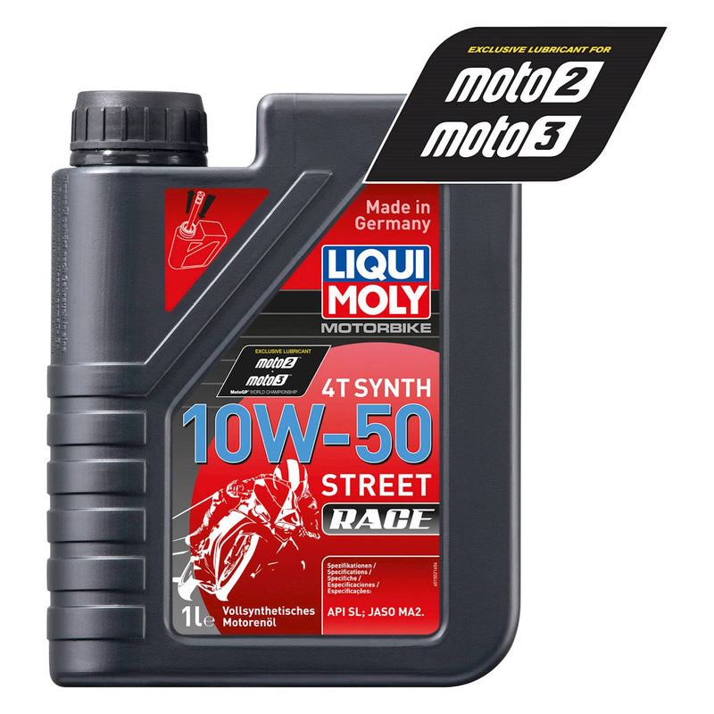 Liqui Moly 4 Stroke Fully Synthetic Street Race 10W-50 1L -