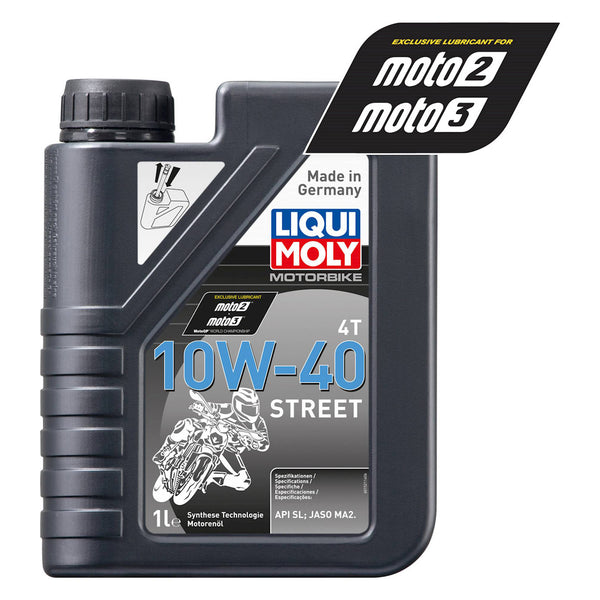 Liqui Moly 4 Stroke Semi Synthetic Street 10W-40 1L - #1521