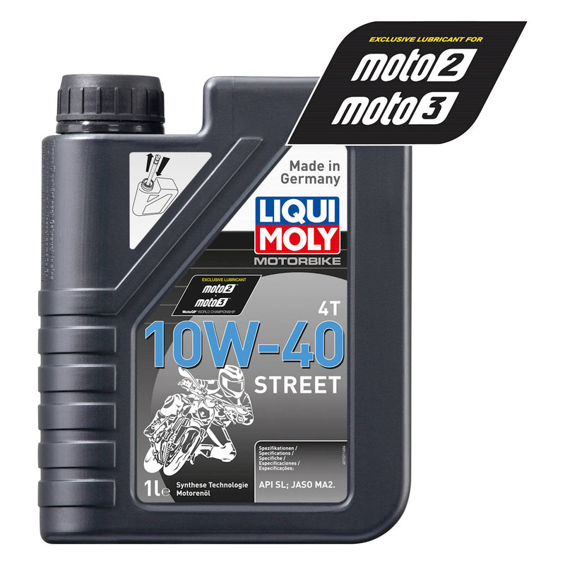 Liqui Moly 4 Stroke Semi Synthetic Street 10W-40 1L -