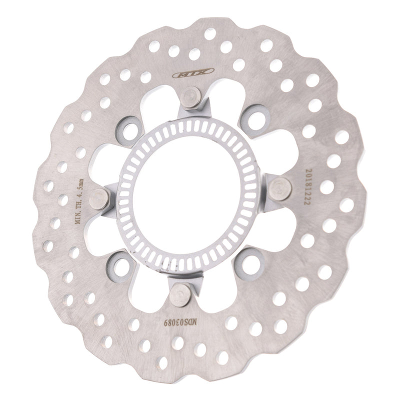 MTX Performance Rear Solid Brake Disc To Fit Kawasaki ER6N 13-15 WAVE & ABS RING