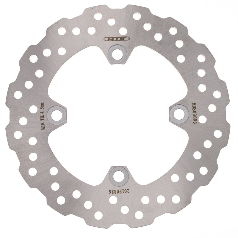 MTX Performance Rear Solid Brake Disc To Fit Kawasaki ZX10R 2004-2010