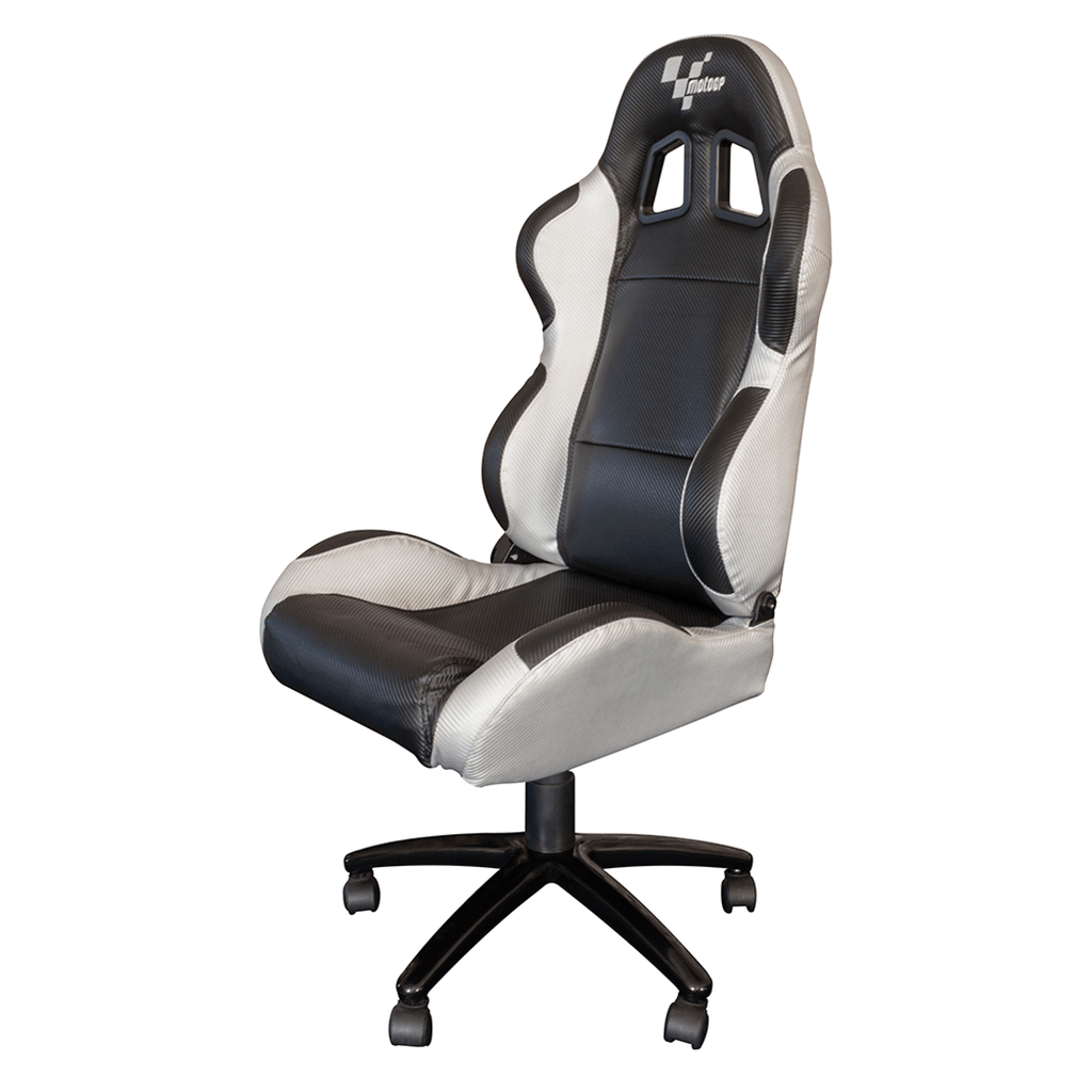 MotoGP Team Chair Black And Silver – Biker Parts Direct Ltd