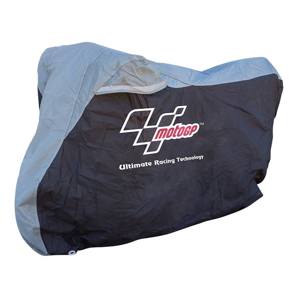 MotoGP Dust Cover - Black/Grey - XL Fits 1200cc And Over