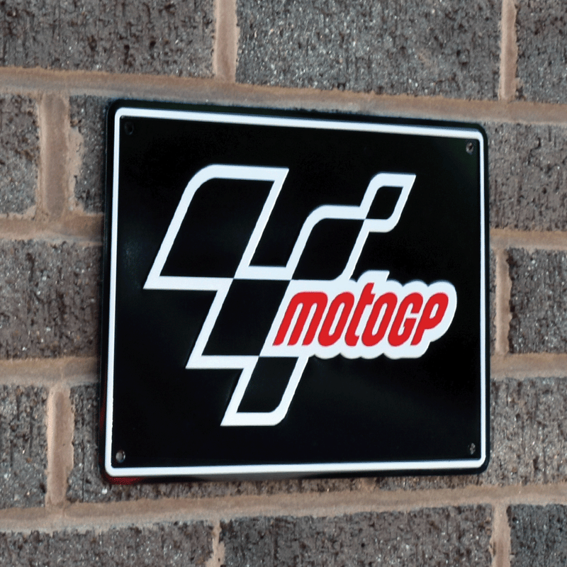 MotoGP Aluminium Parking Sign