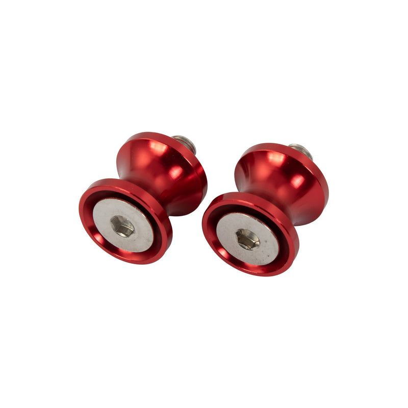 Bike It Red 10mm 1.5 Pitch Paddock Stand Bobbins