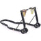 BikeTek Motorcycle Front Track Paddock Stand Black