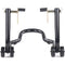 BikeTek Motorcycle Front Track Paddock Stand Black