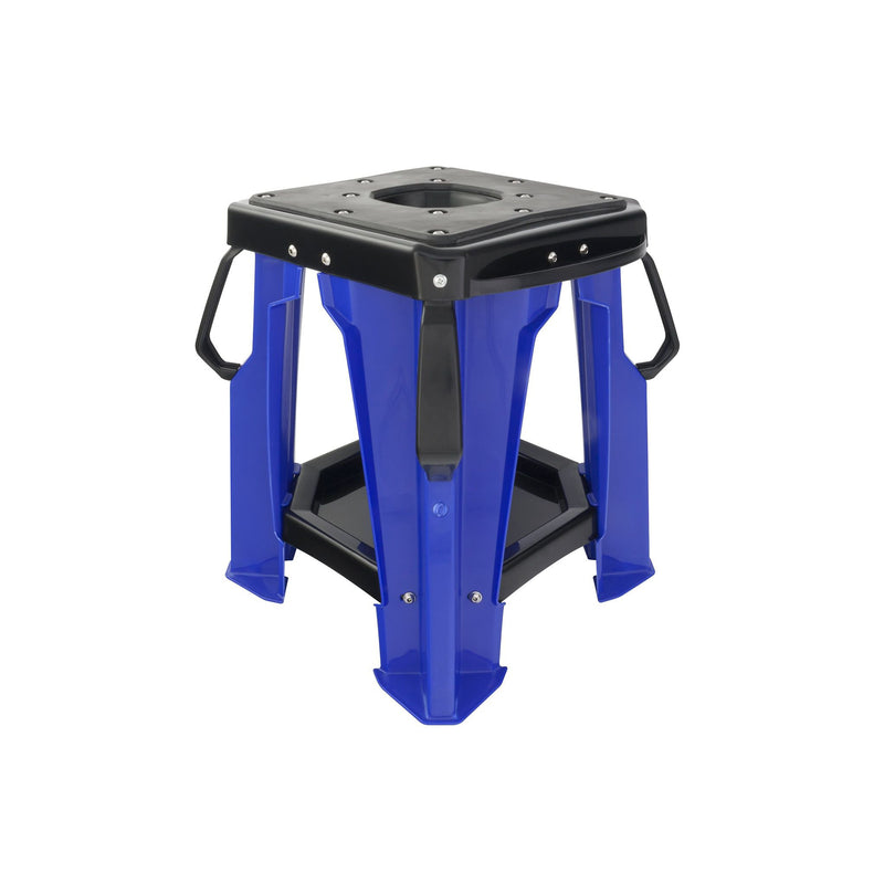 BikeTek Pro MX Ridge Stand - Blue