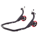 BikeTek Premium Rear Track Paddock Stand - Matt Black