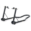 BikeTek Motorcycle Rear Track Paddock Stand - Black