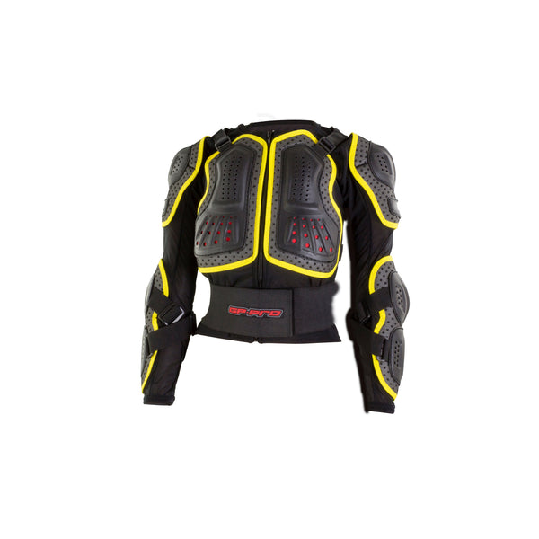 GP-Pro Ballistic Yellow Kids Motocross Protector Jacket Body Armour