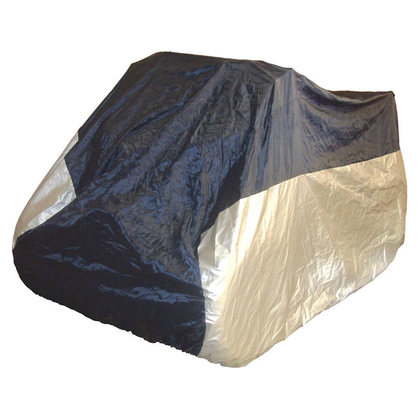 Bike It ATV Rain Cover - Black/Silver - Large Fits 250cc And Over