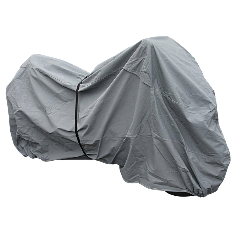 Bike It Premium Rain Cover - Grey -  Medium Fits Up To 600cc