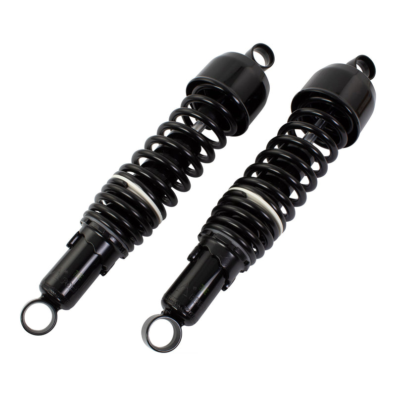 Bike It 335mm Eye To Eye Black Twin Shock Absorbers